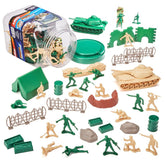 Boley Adventure Force Army Bucket 100pcs 75099 - Colorland Toys